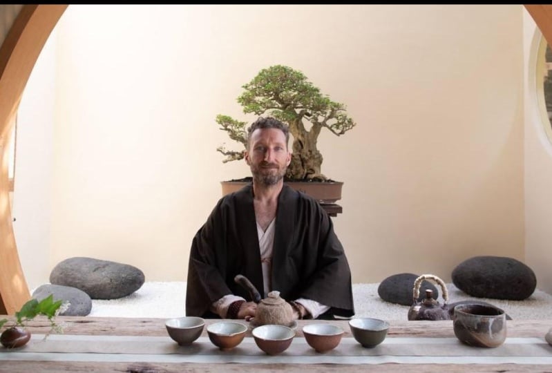 Beginning the art of tea ceremony
