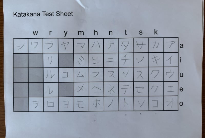 Katakana