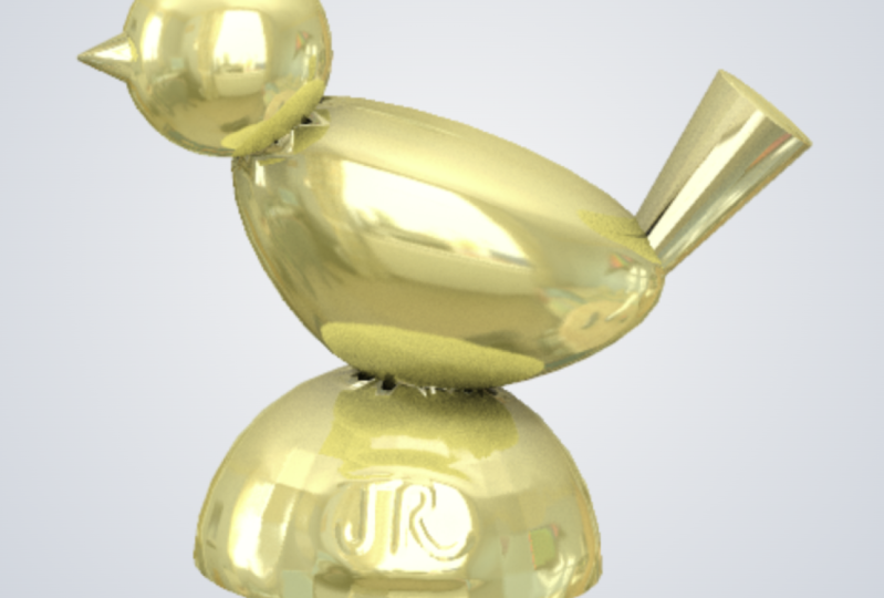 Bird sculpture