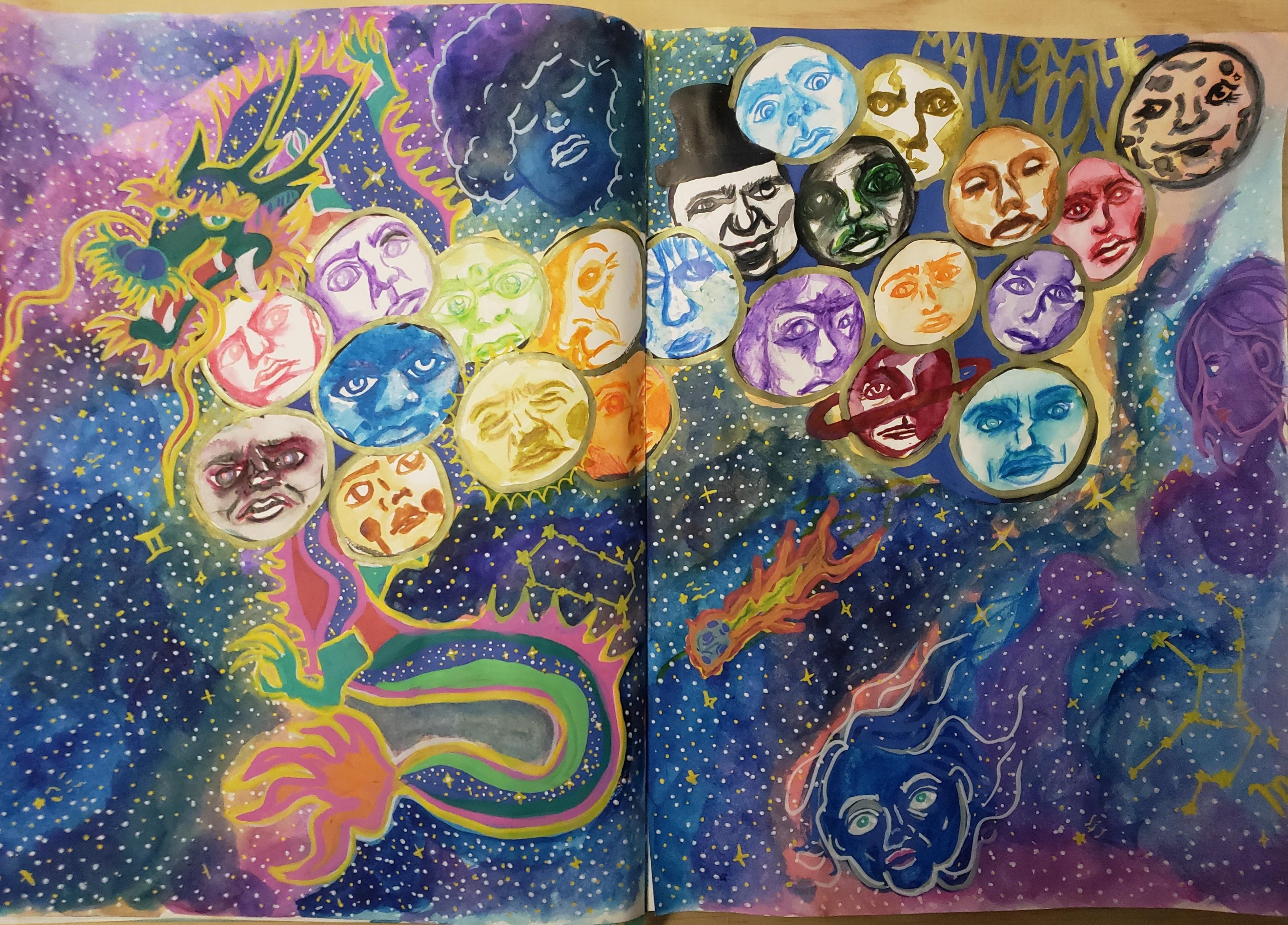 Man on the Moon - student project