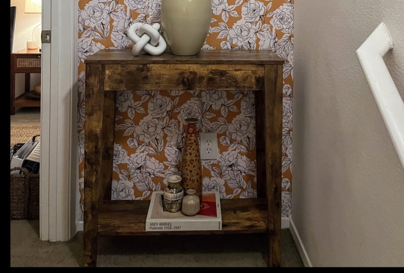 Hallway console table