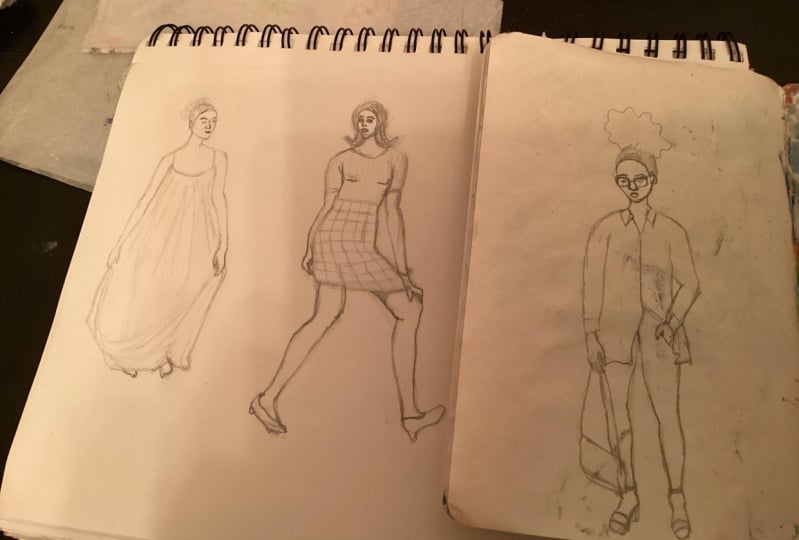 First figures drawings