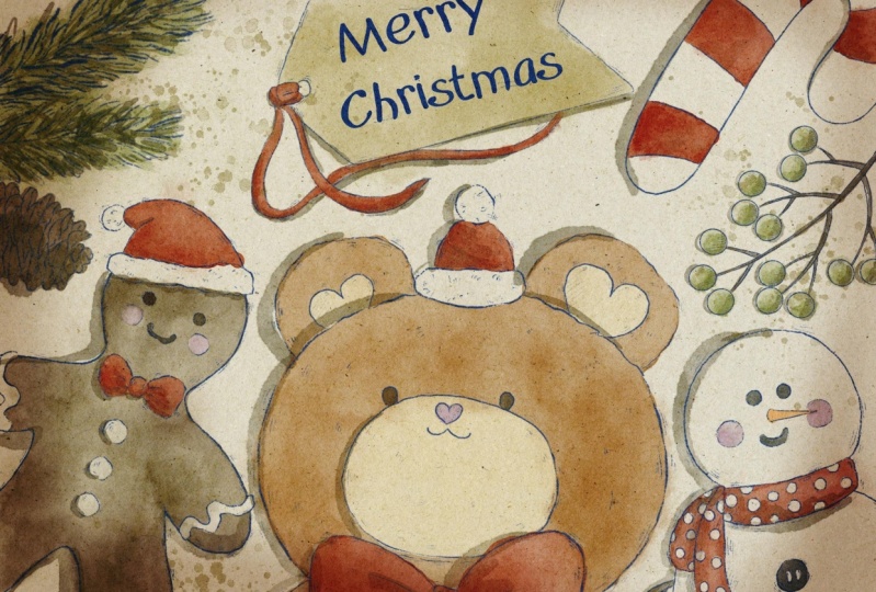 Christmas Card With Inga Yoon