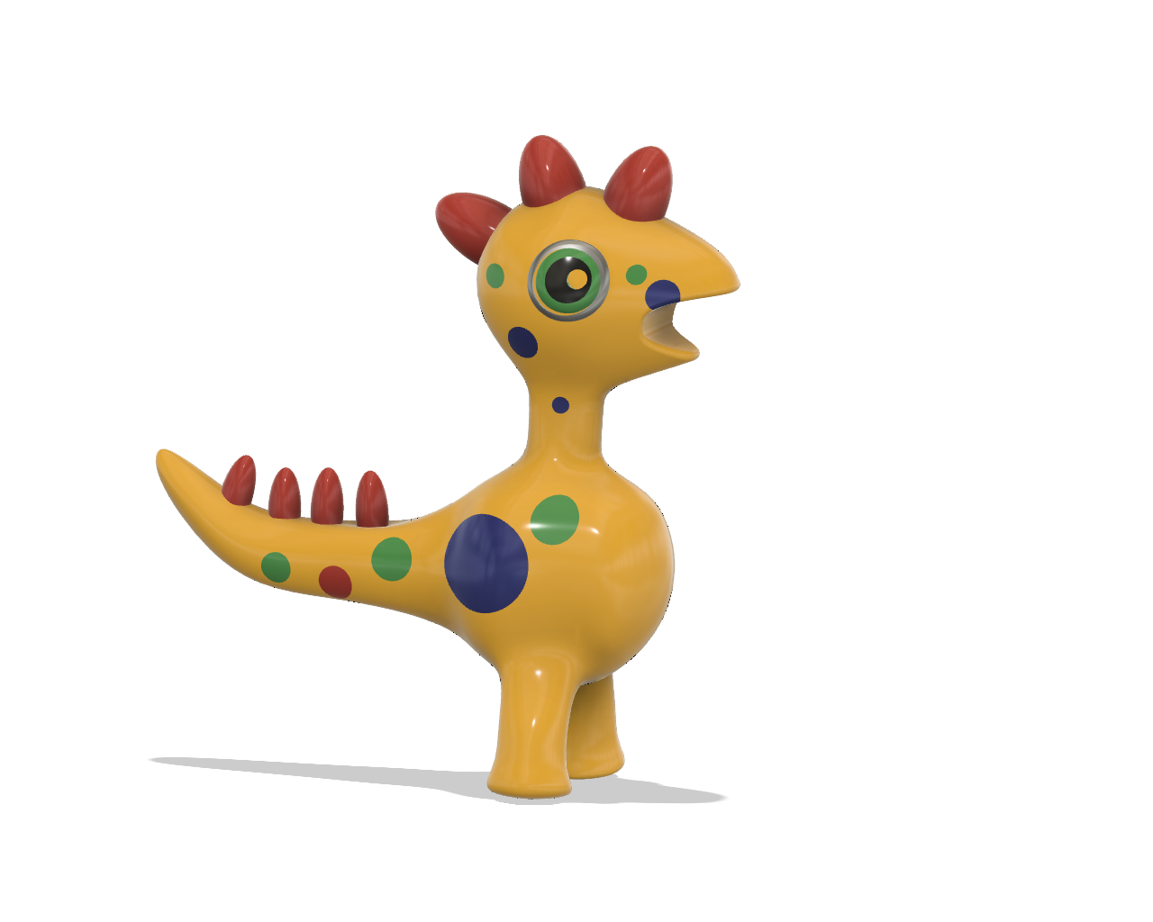 Dino 3D Model - student project