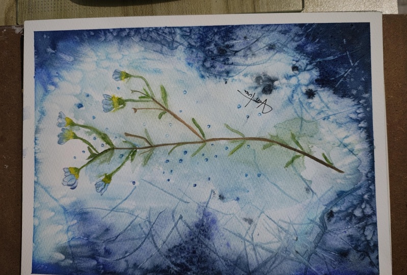 Transparency in watercolors