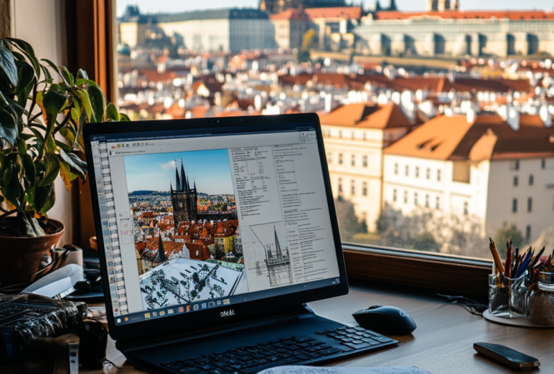 Office Prague view