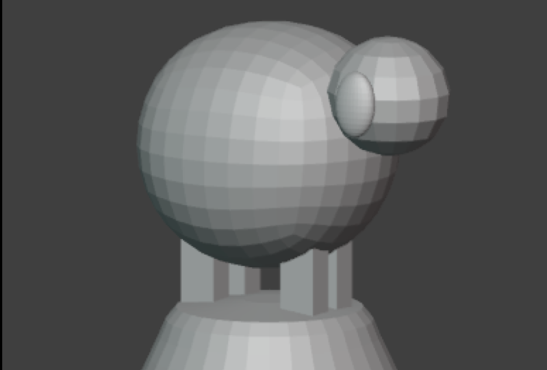 Low Poly Sheep and it's more detailed friend