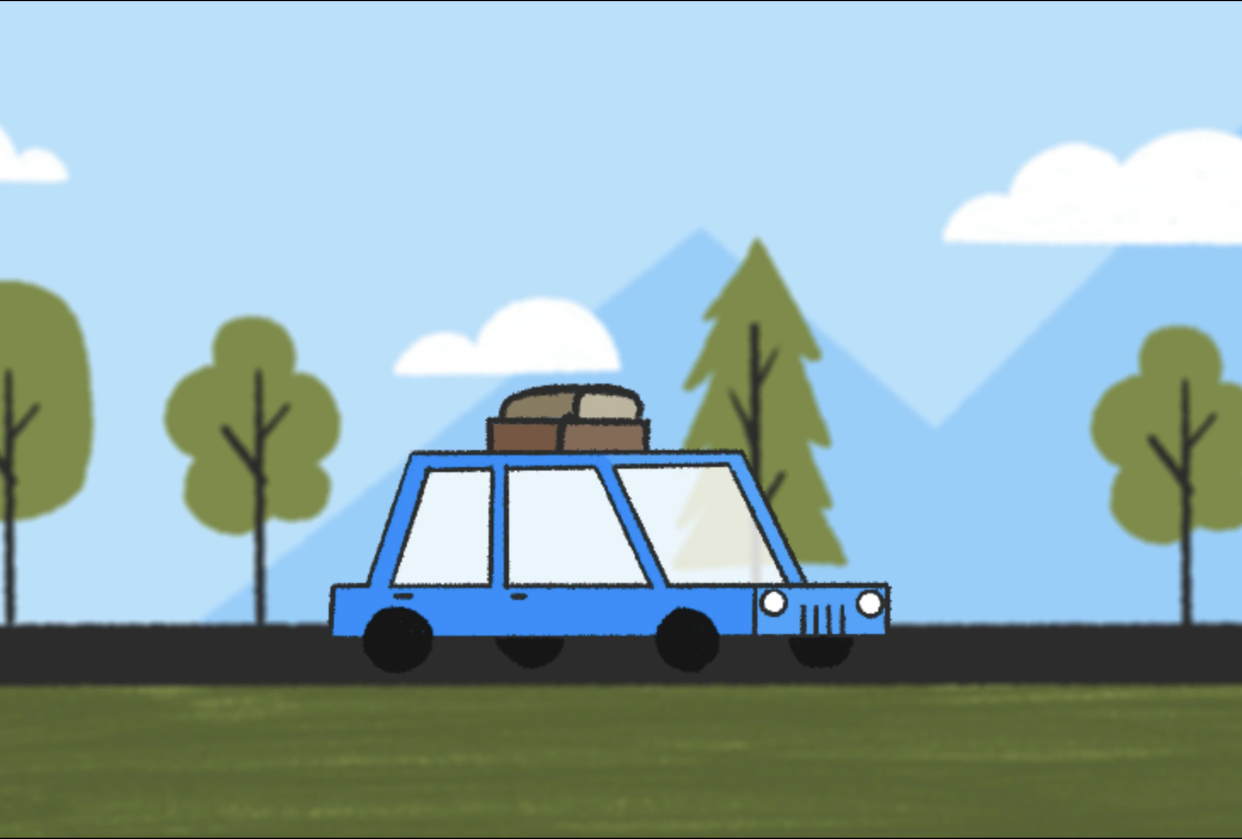 2D Parallax Animations - student project