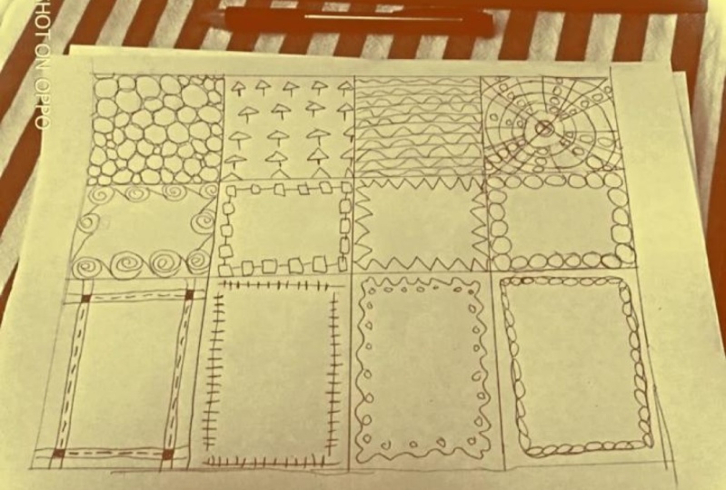 Zentangle template