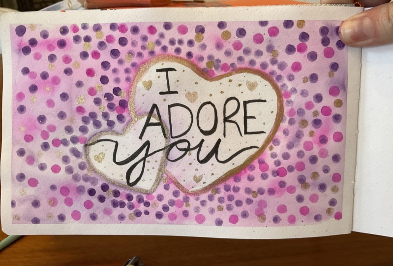 I Adore You Card