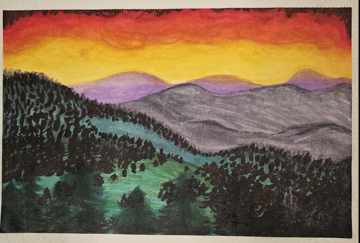 Symphonic Mountainscape - student project