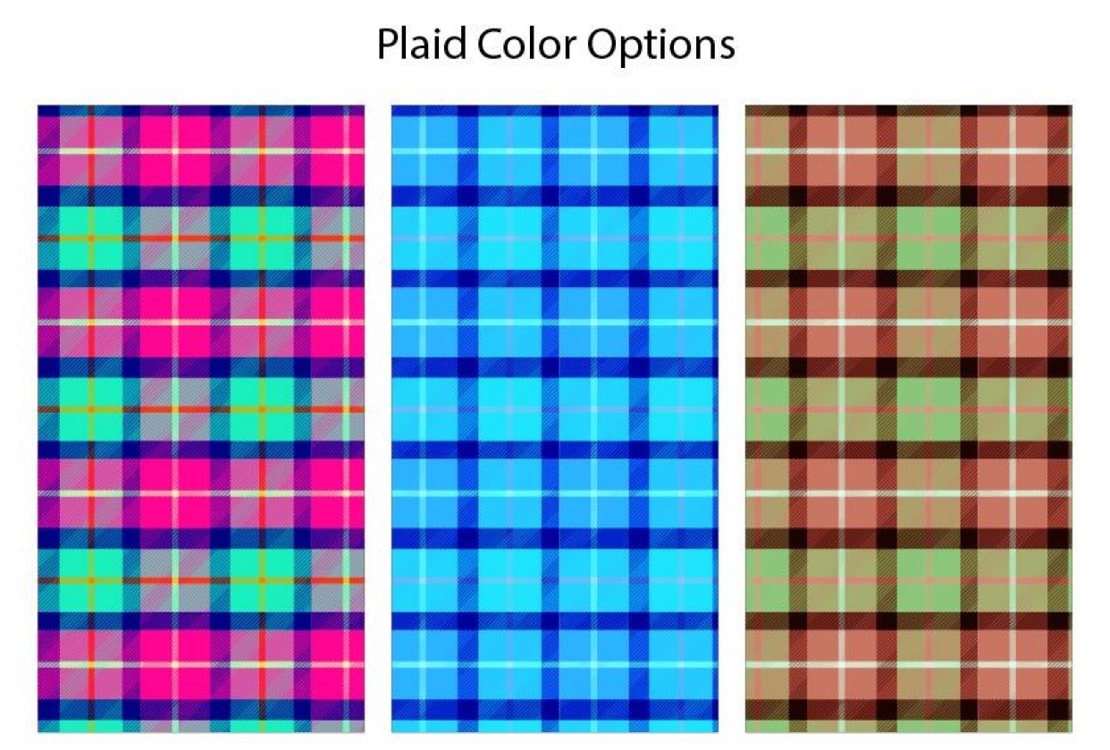 Plaid Pattern - student project