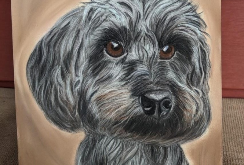 Pastel pencils.