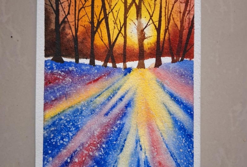 Winter magic with Dhritikana