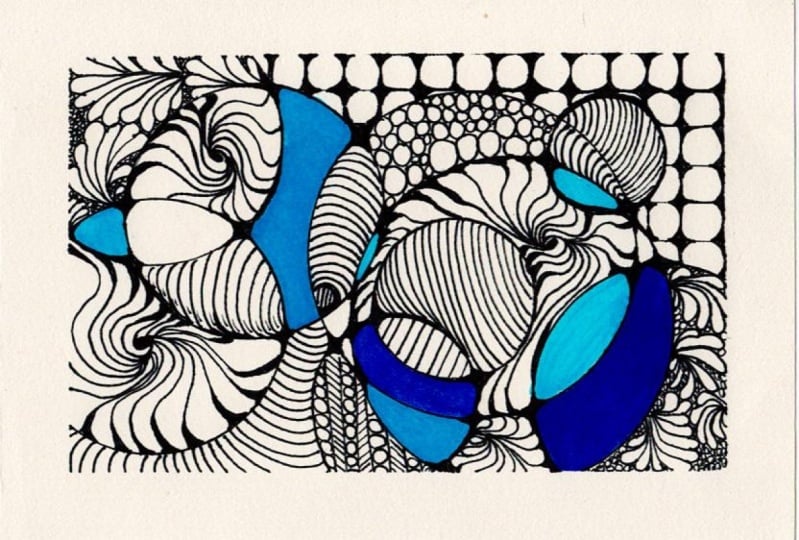first time neurographic art