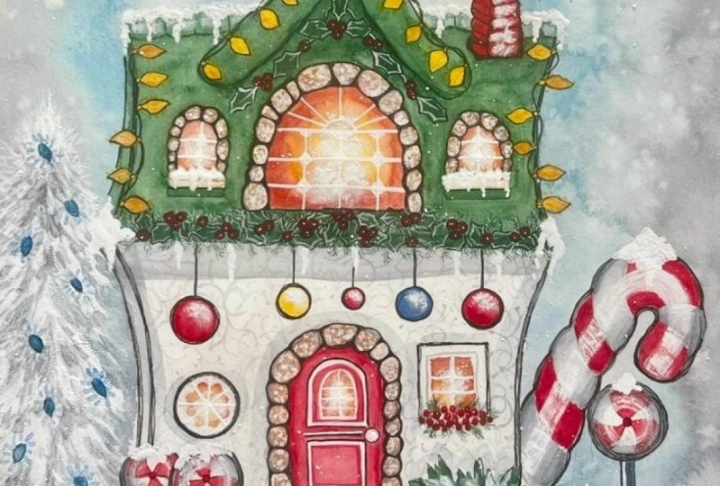 Cute Holiday Candy House