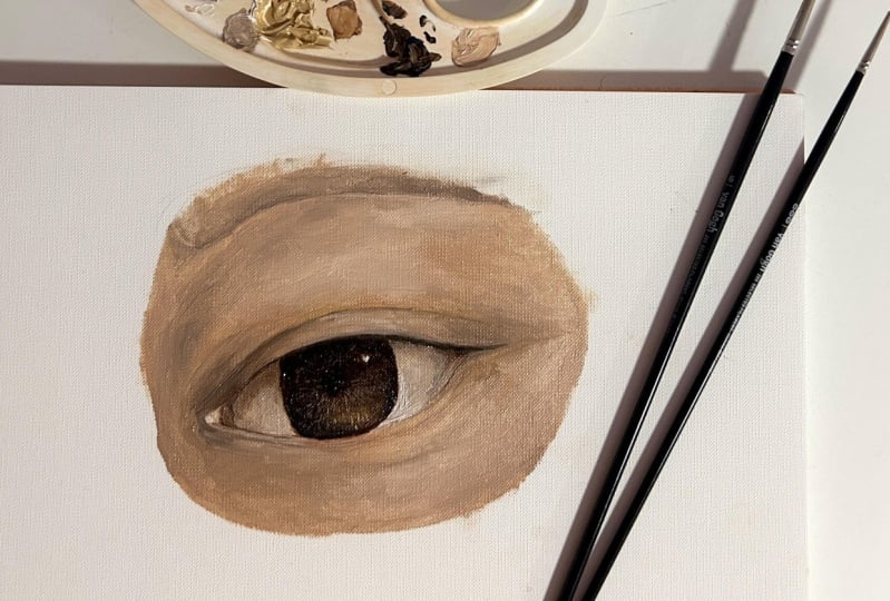 Eye painting