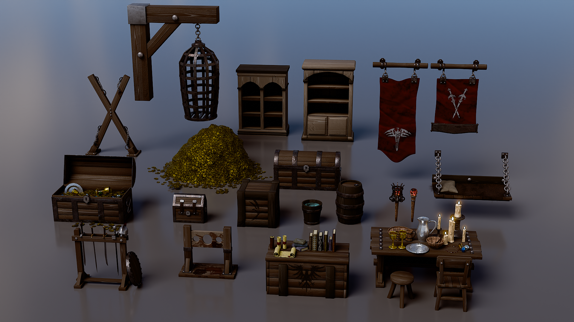 Dungeon Props - student project