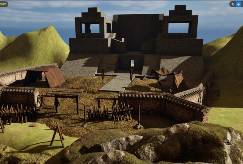 My First unreal engine 5 landscape