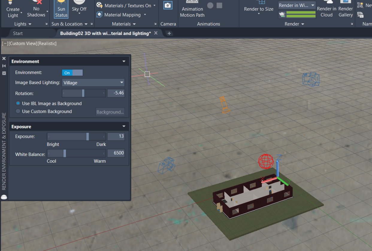 Project for AutoCAD - Advanced 2D & 3D Course - student project