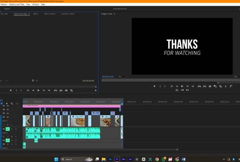 Cooking Video