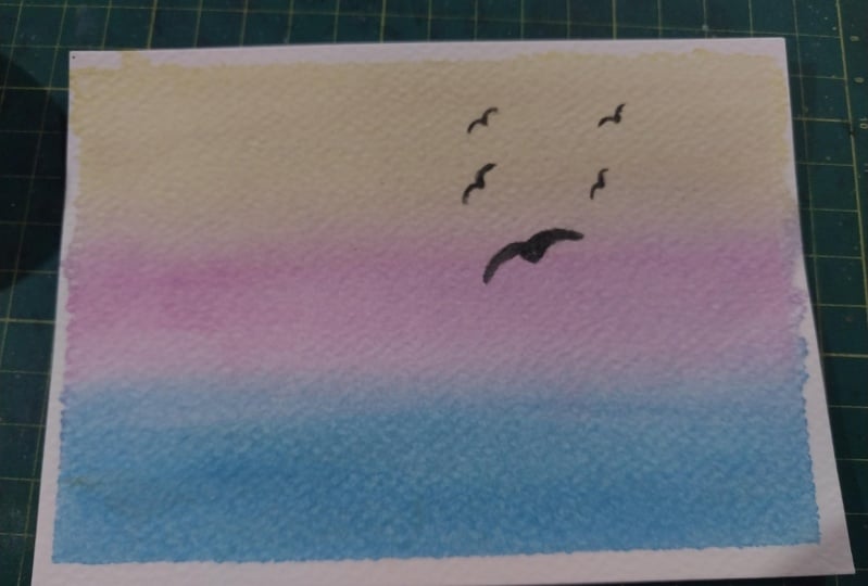 Watercolor landscapes
