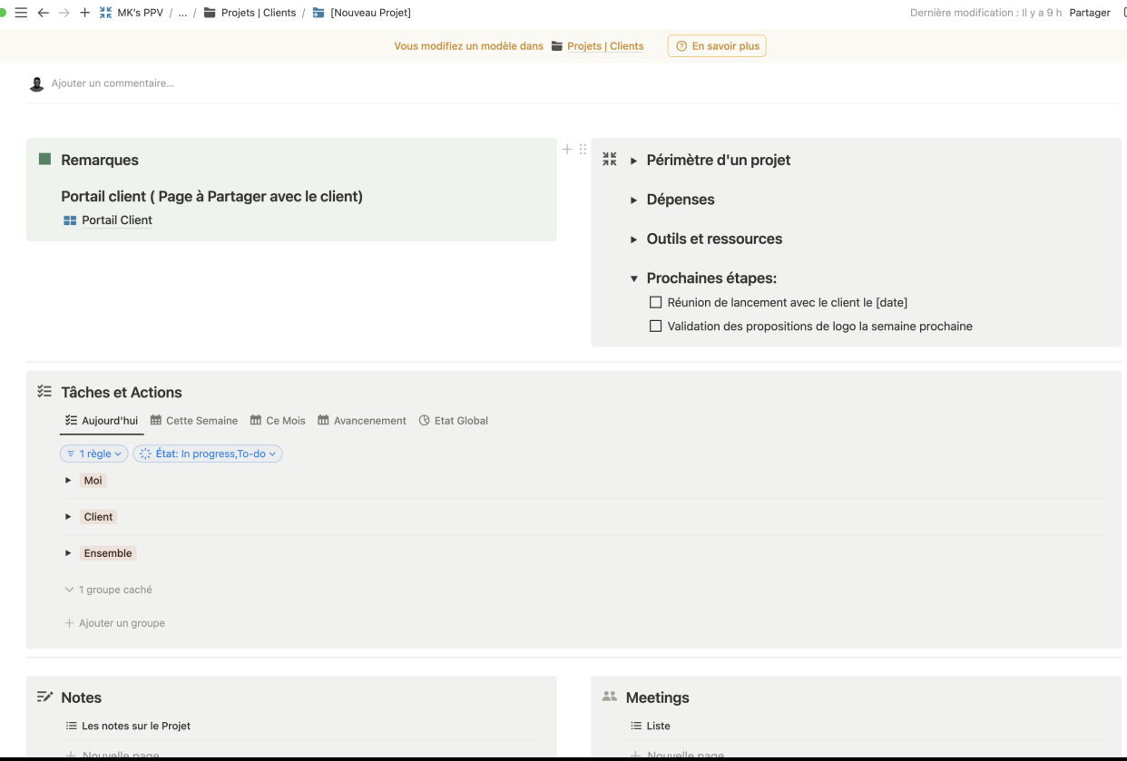 My Client Portal - student project