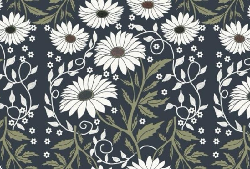 Art and craft movement inspired pattern design