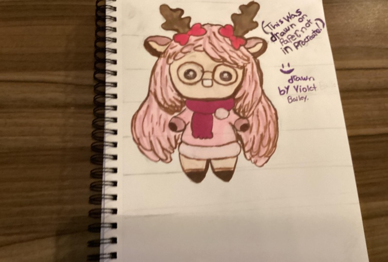 Rose the rain deer girl