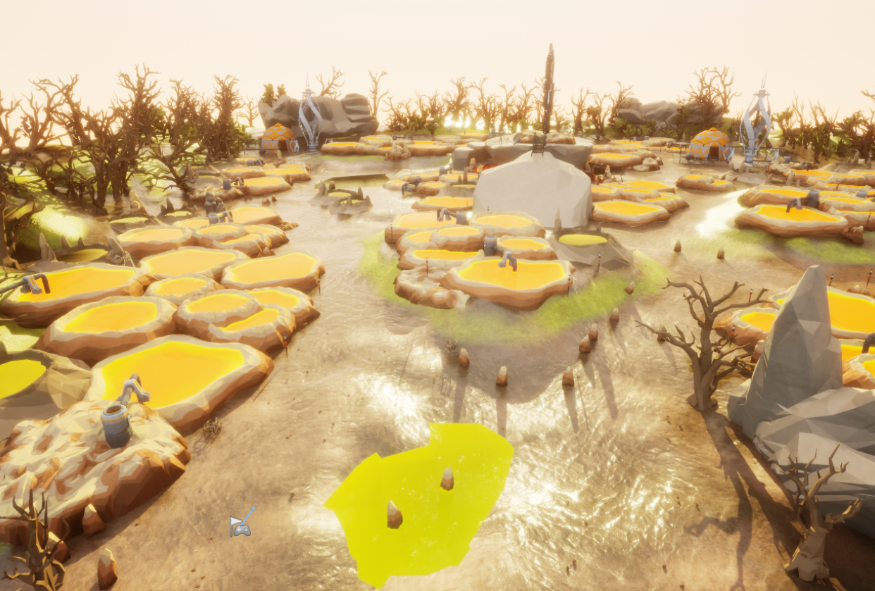 Unreal Enviroment - student project