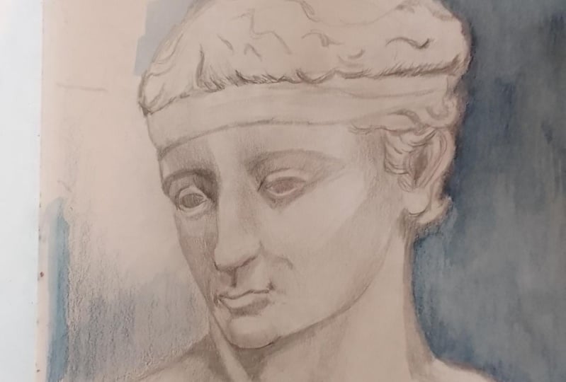 Sketching at messirs