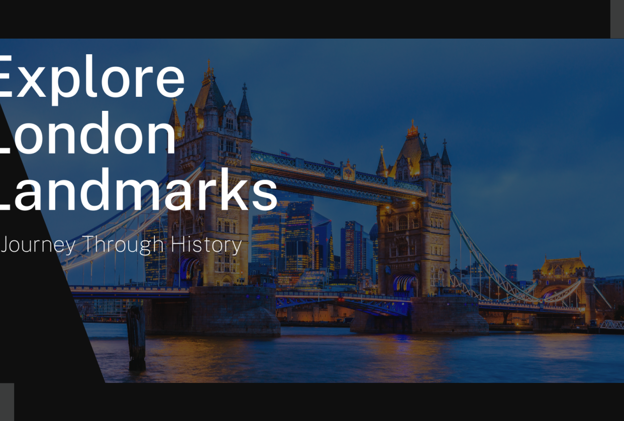 Explore London Landmarks - student project