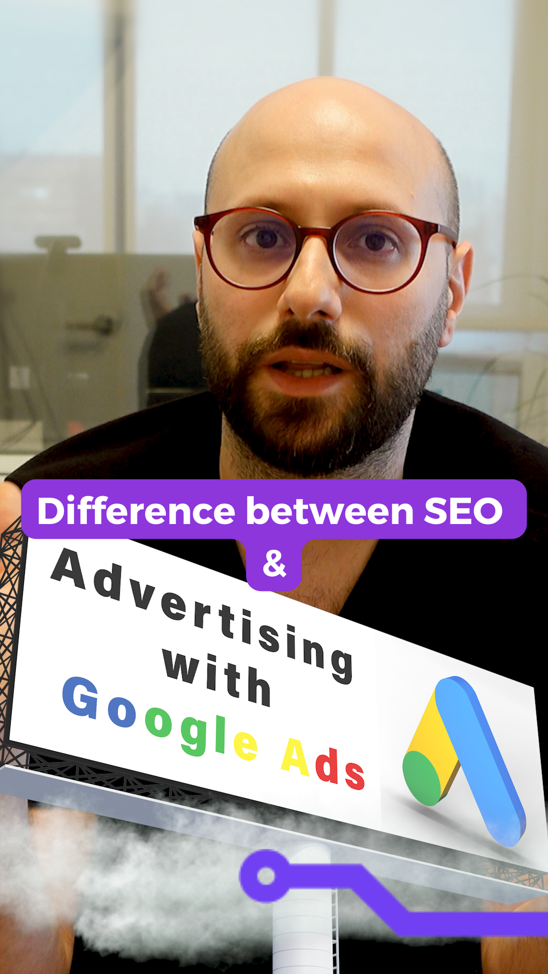 Google Ads Talking Video - student project