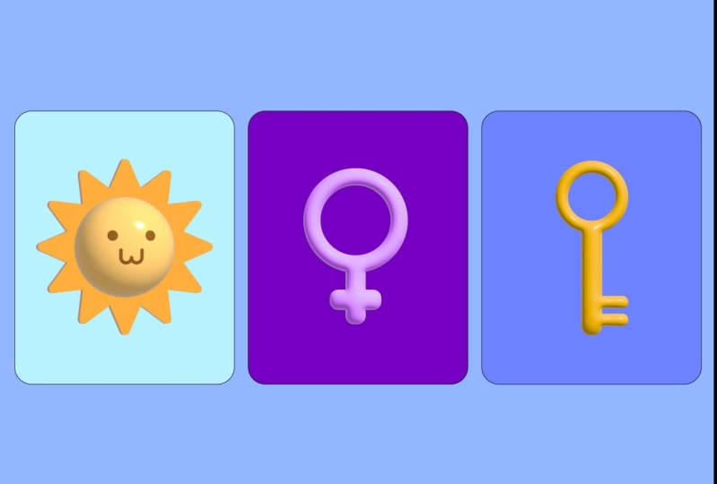 3D Icons with illustrator - First Try
