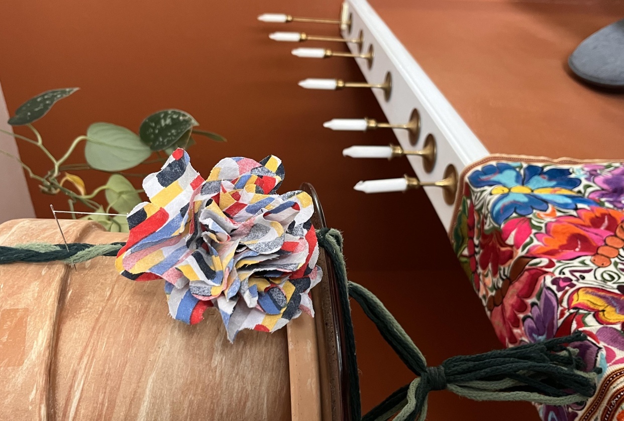 Fabric Flower - student project