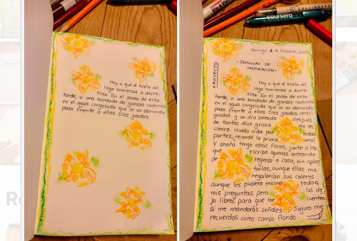 Semillas de inspiración - student project