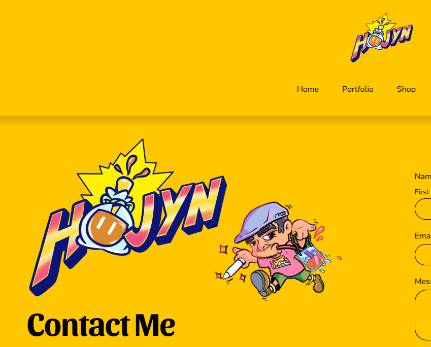 Reworked my logo, brand and website! - student project