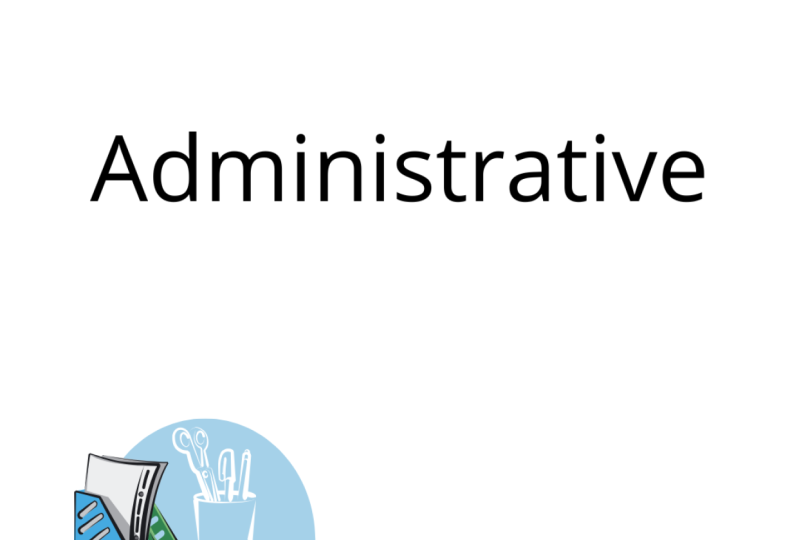 Administrative at office