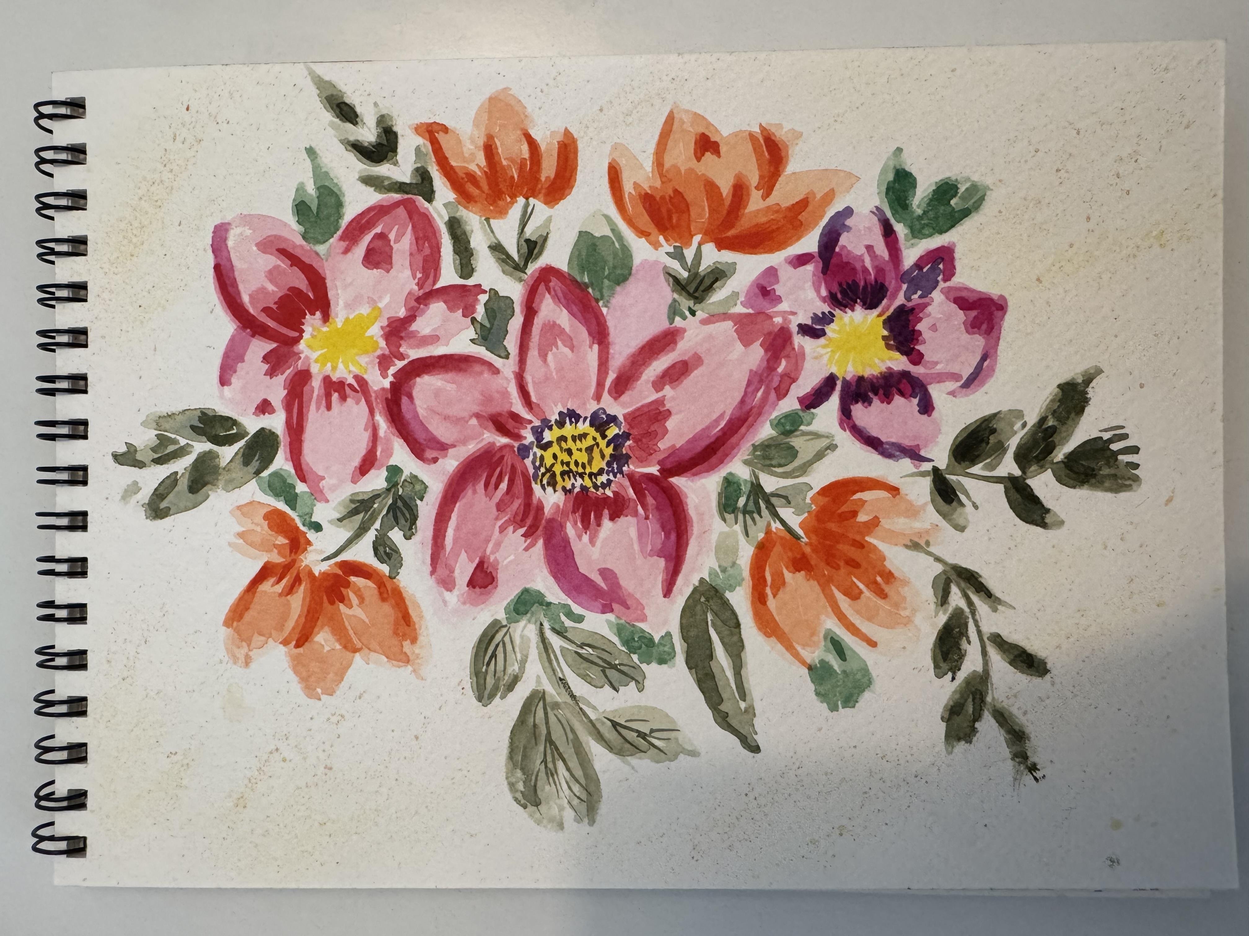 Had so much fun painting this! - student project