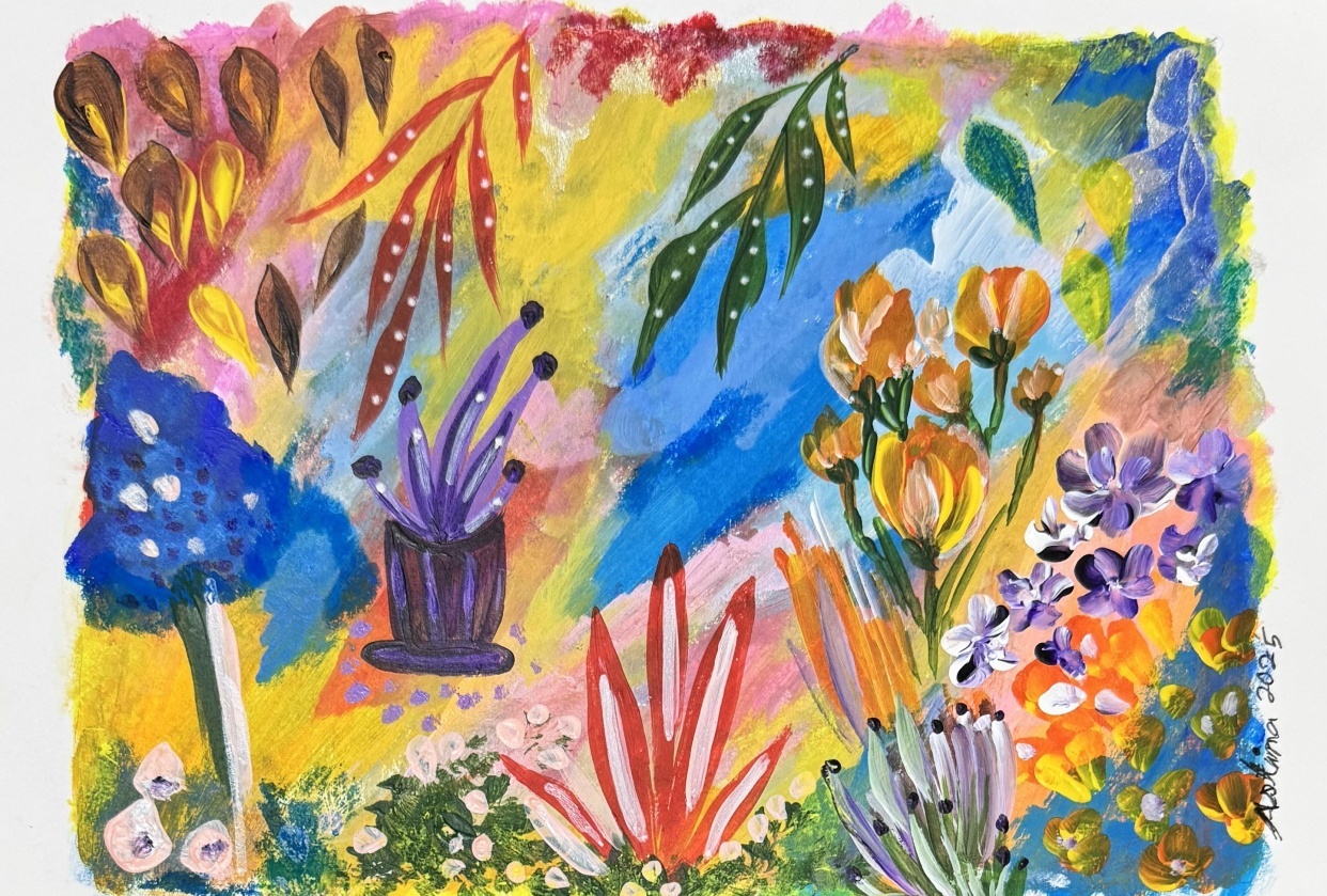 Tinas Joyful Garden - student project