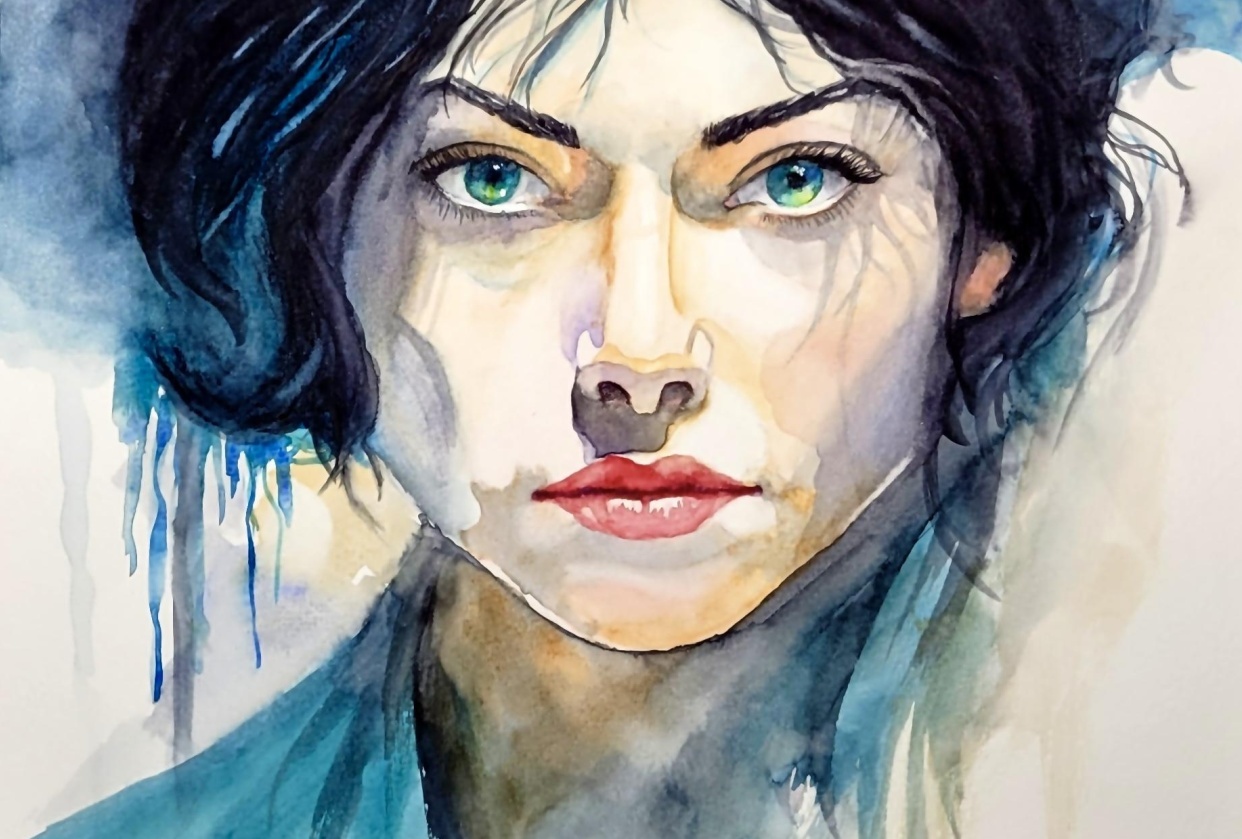 Female Portrait - student project