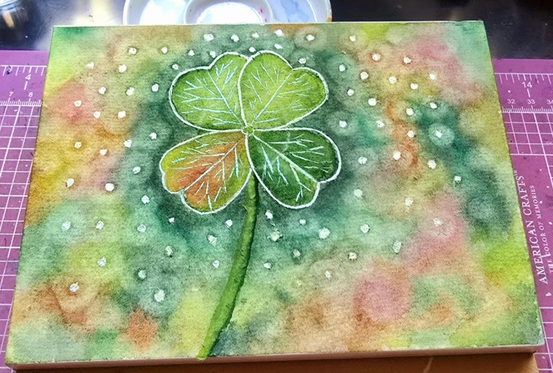 Painting a Dreamy Clover