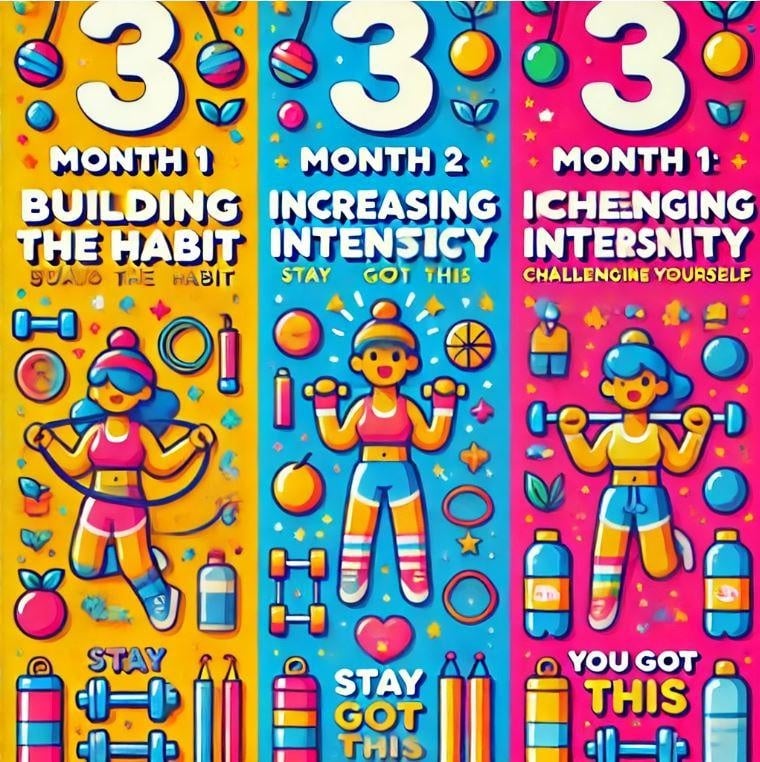 3-Month Fitness Strategy (The Persona Pattern) - student project