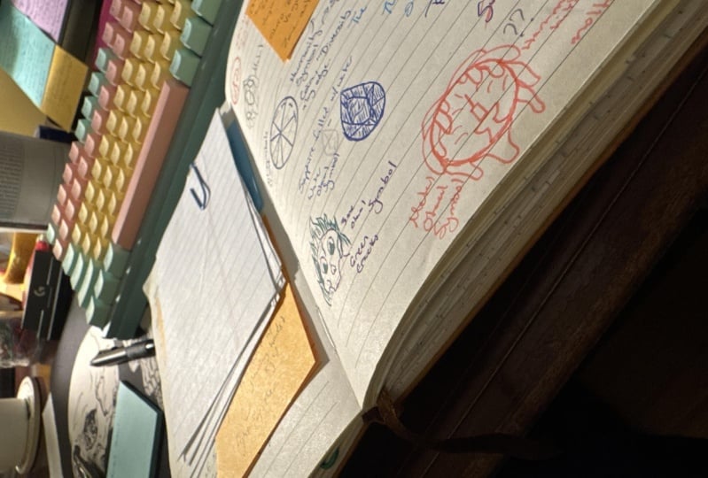 Commonplacing and Sticky Notes