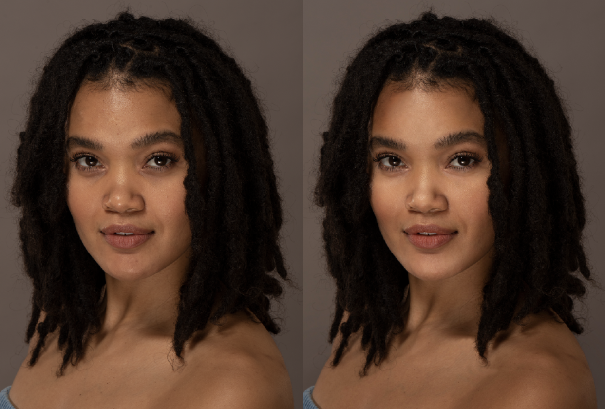 Natural Photo Retouch - student project