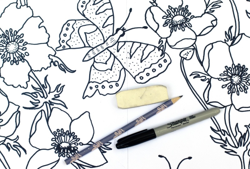 Fluttery floral