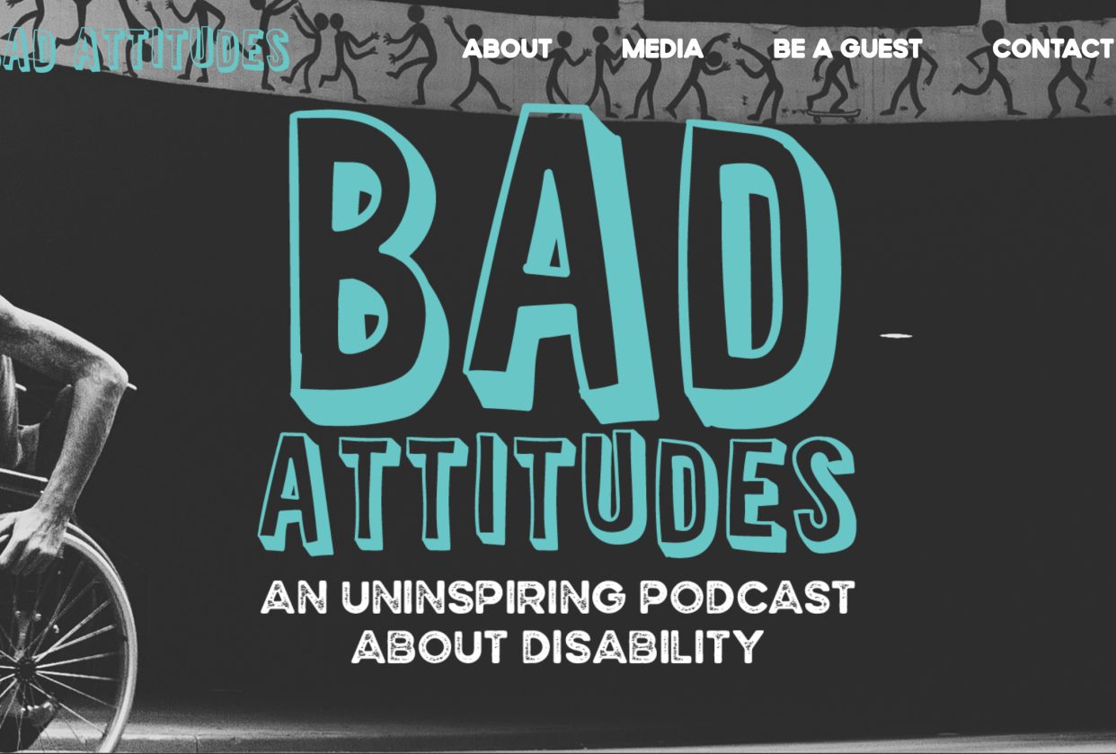 Bad Attitudes Podcast Website - student project