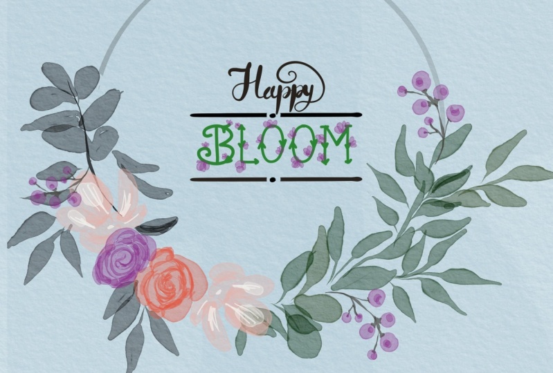 Happy bloom