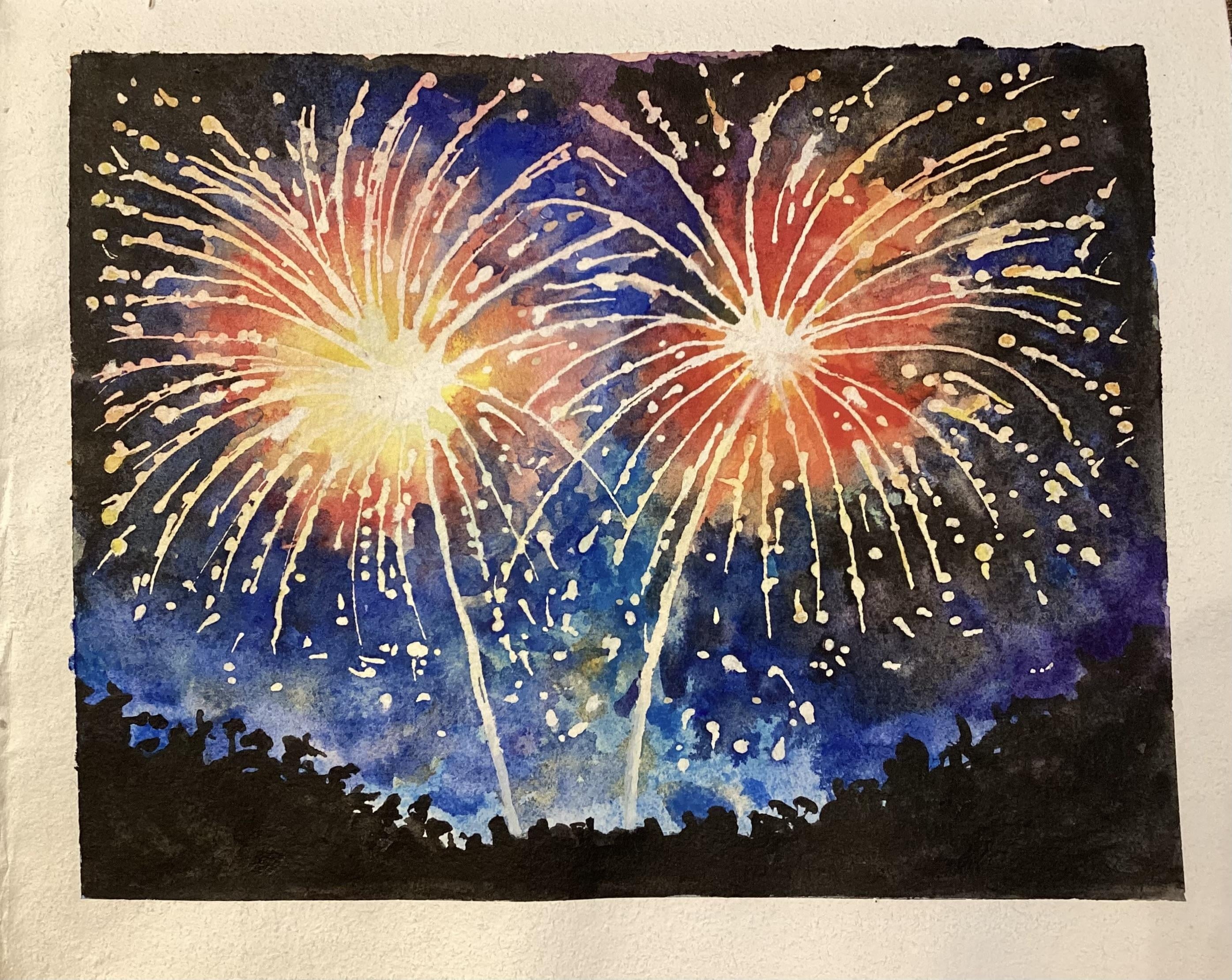 Fireworks - student project