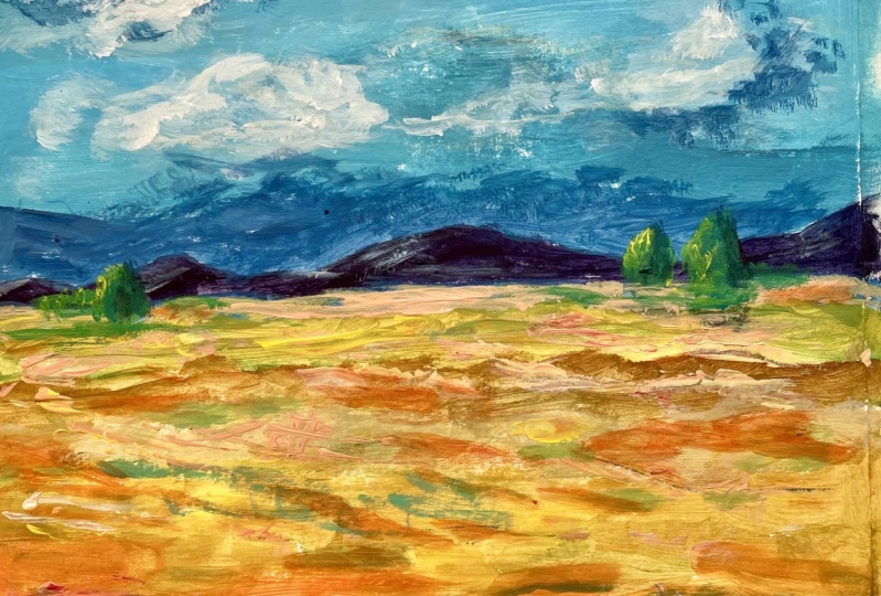 Mixed Colour Landscape
